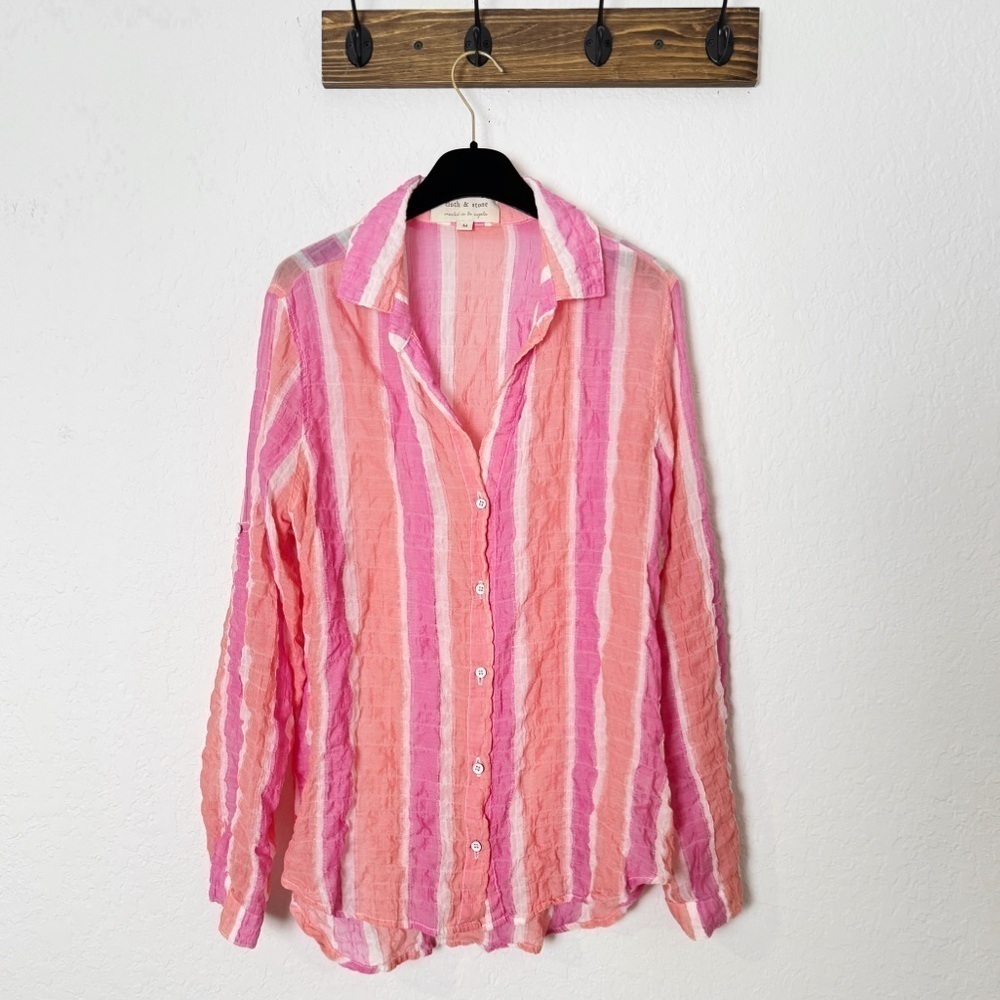 Cloth & Stone Long Sleeve Button Down Shirt